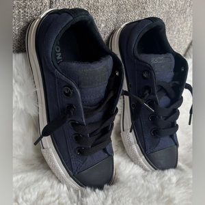 Converse Navy / Black CT Street Slip 632522F Little Kids Size 12